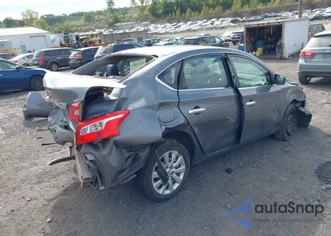 2017 Nissan Sentra S из США, поврежденный, VIN 3N1AB7AP2HY282794